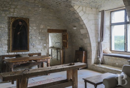 En Bourgogne, non loin de Vézelay, un château en bord de falaise surplombant l’Yonne - photo  n°35